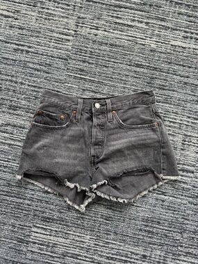 LEVIS Black Denim Shorts